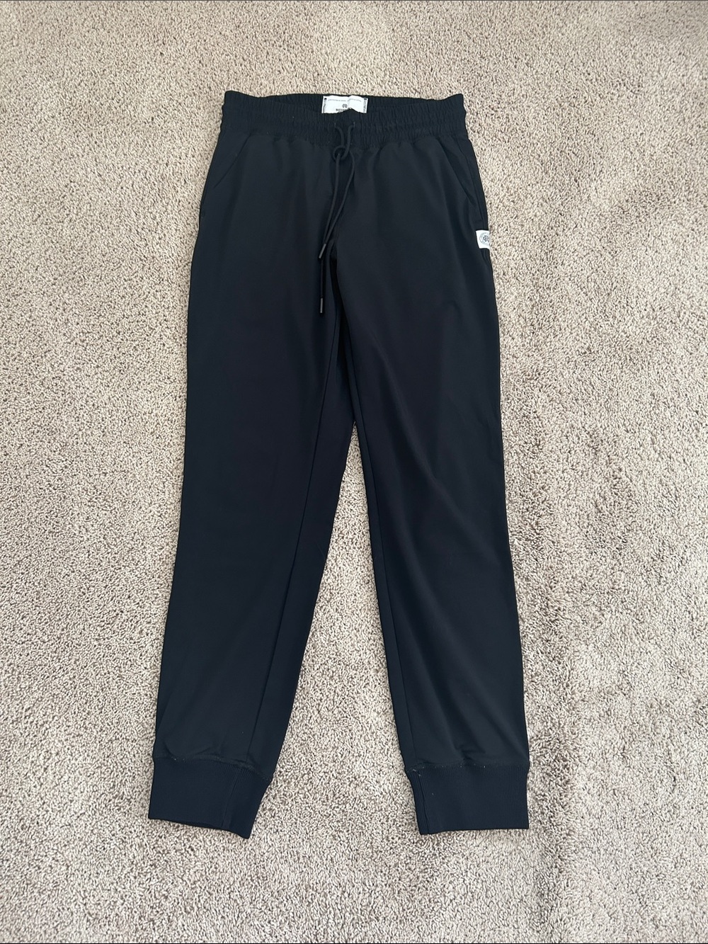 Reigning Champ Black Track Joggers